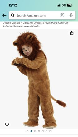 Lion Costume 3-4T