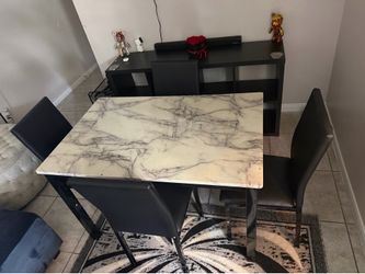 Marble table