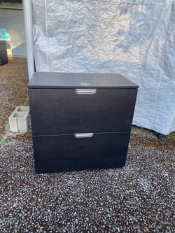 Wooden File Cabinet