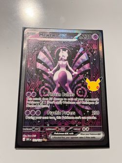 Mewtwo EX Pokémon 30th Anniversary