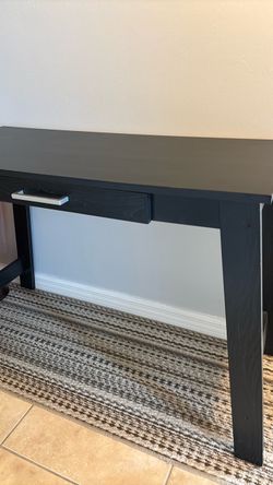 Espresso Console Table