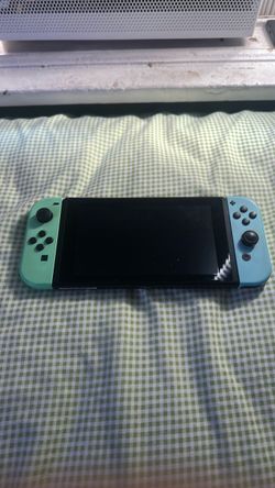 Animal Crossing Nintendo Switch  Edition with Teal and Blue Joy-Cons