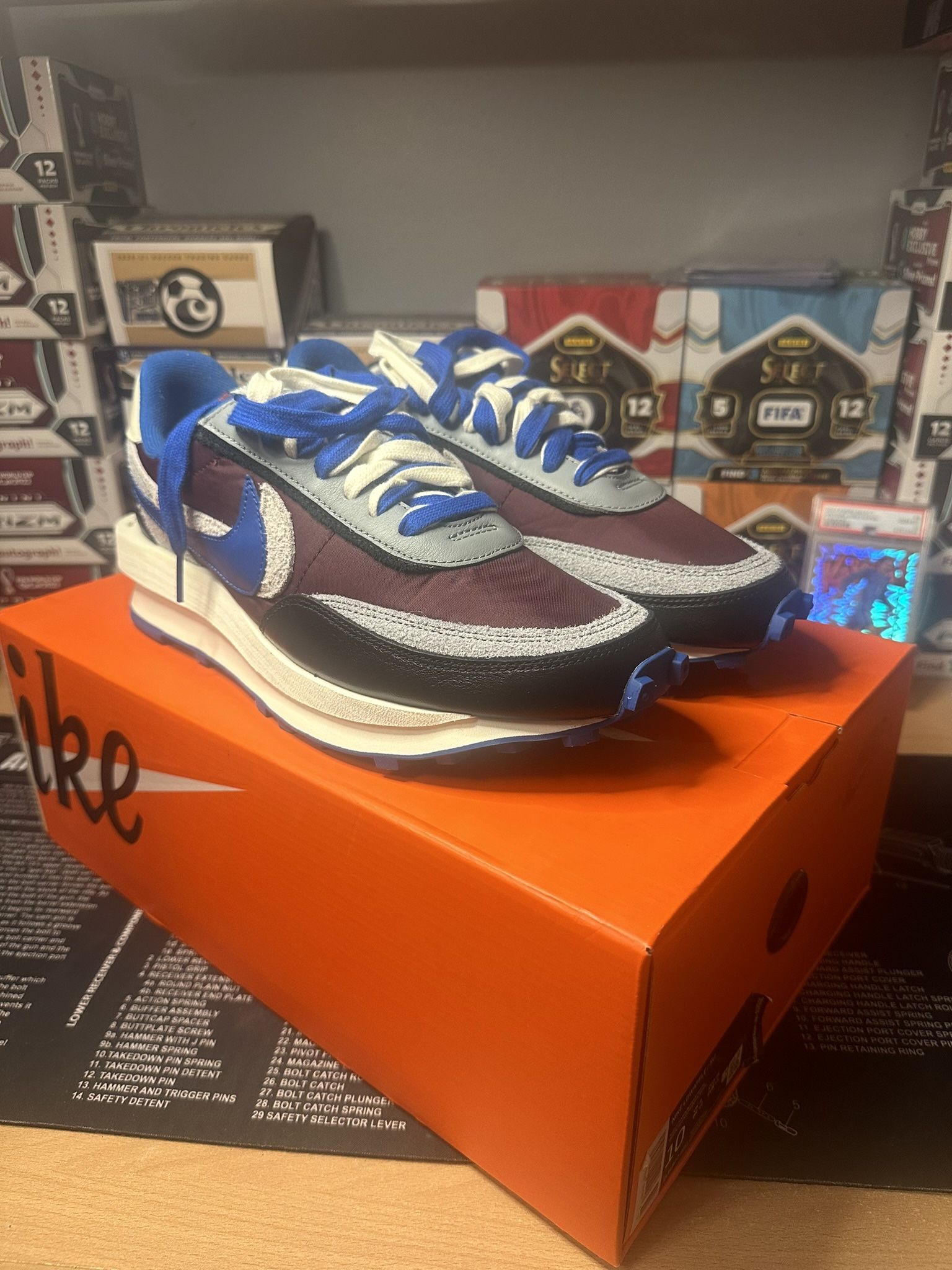 Nike LD Waffle Sacai Undercover Night Maroon