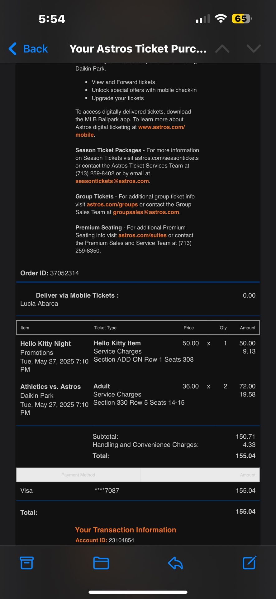 Houston Astros Tickets