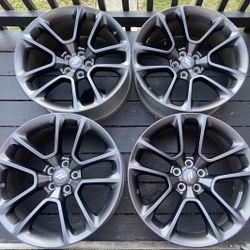 OEM 2023 SCAT PACK RIMS AND TIRES 