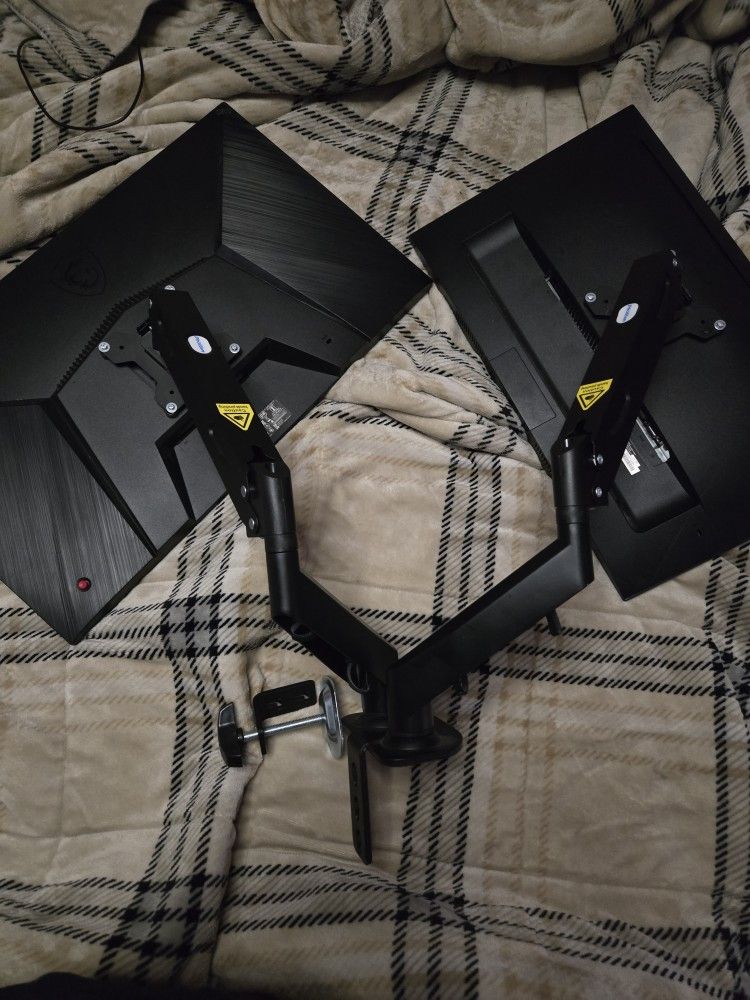 Double Monitor Set Up Msi Asus