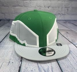 New Era 9FIFTY Philadelphia Eagles Throwback Kelly Green Helmet Snapback Hat Cap
