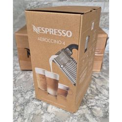 Nespresso Aeroccino 4 Milk Frother - New in Box
