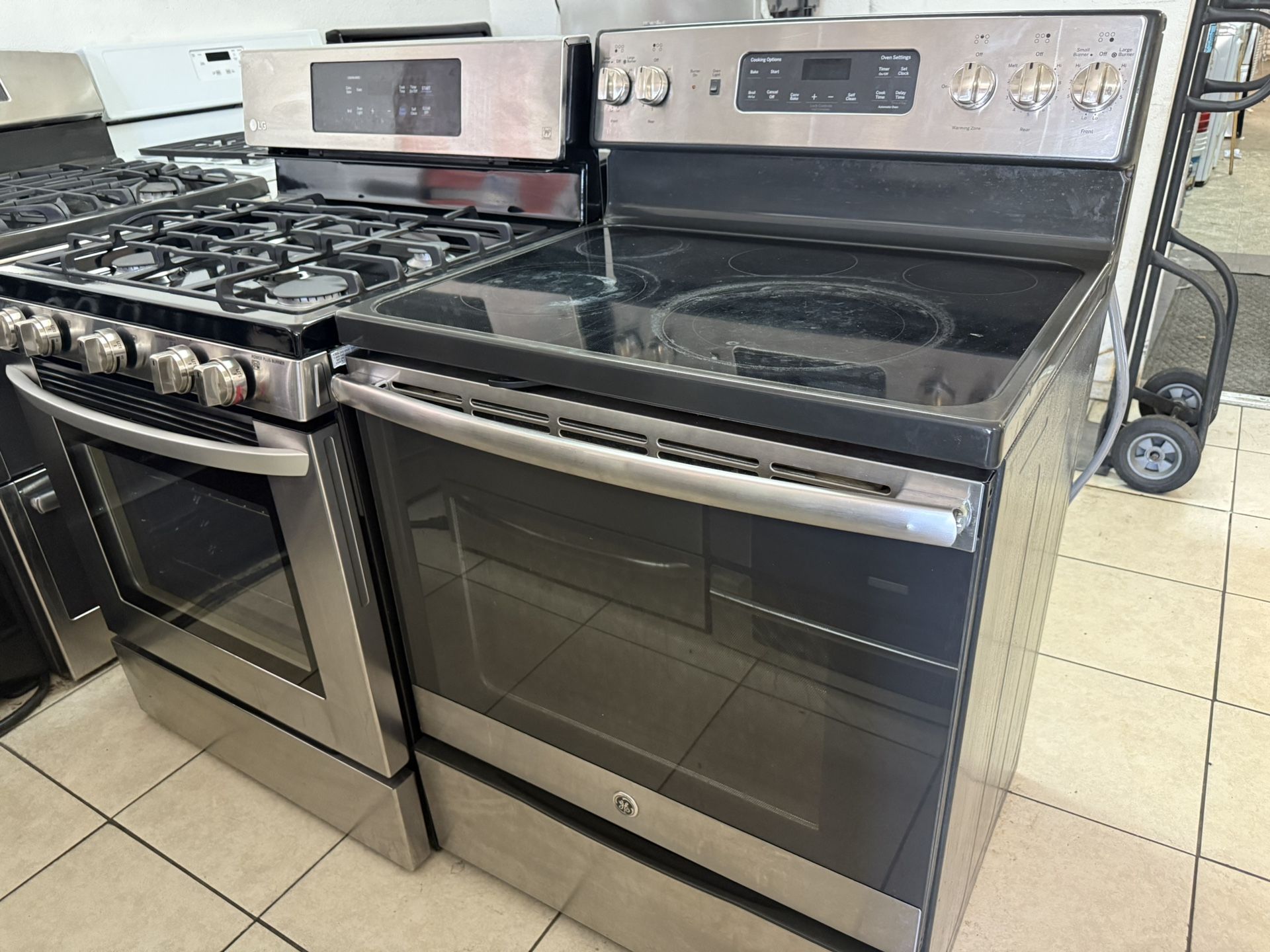 Ge Gas Range Stainless Steel