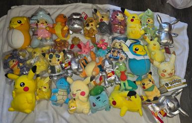 Pokémon cards plushies