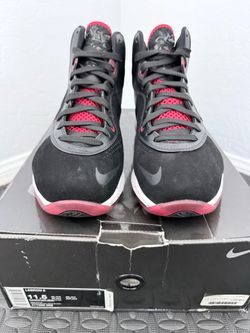 Nike LeBron 8 Black Red Size 11.5