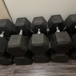 Dumbbell Weights PRICES LISTED AT THE BOTTOM UNDER DESCRIPTION 👇👇👇👇