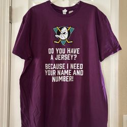 Anaheim Ducks T-shirts (adult L & XL)