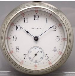 Vintage 1906 Waltham 18-Size 15-Jewel Pocket Watch – For Parts / Repair