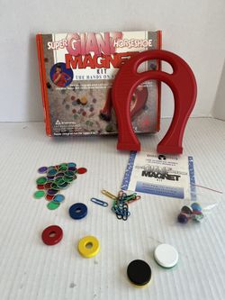 Super Giant Horseshoe Magnet Kit