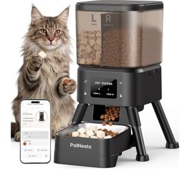 PalNests Dual-Chamber Smart Cat Feeder