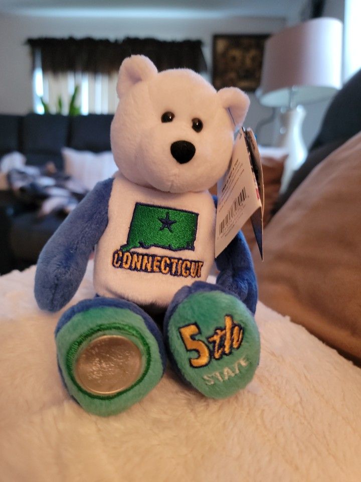Limited Treasures Coin Bear Connecticut 5th State Quarter 50 States Of America
