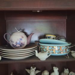 Plates Tea Pot Caserole Dish