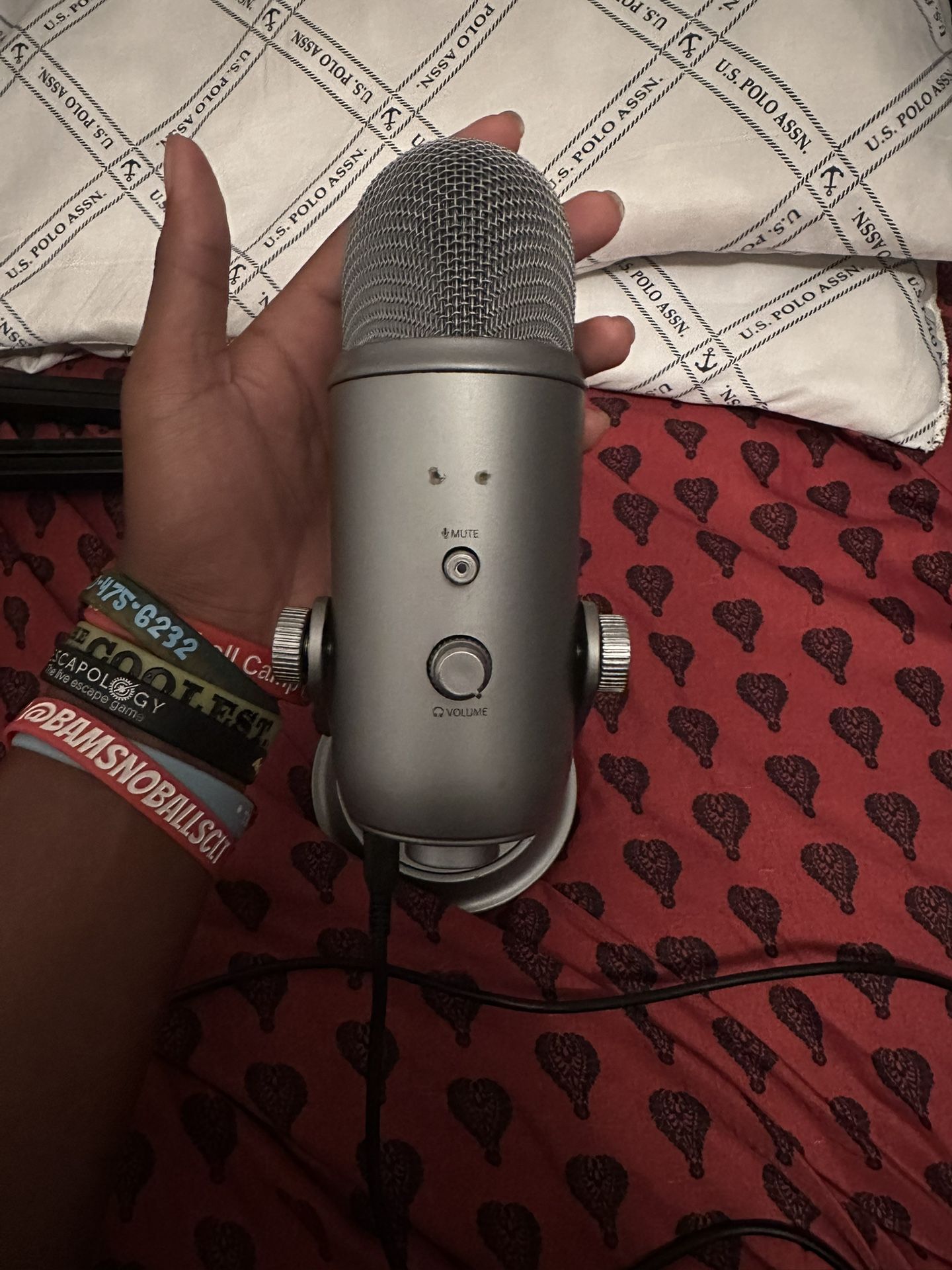 Podcast Setup Or Streaming