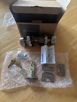 Schlage Door Knob Lock Set with Keys