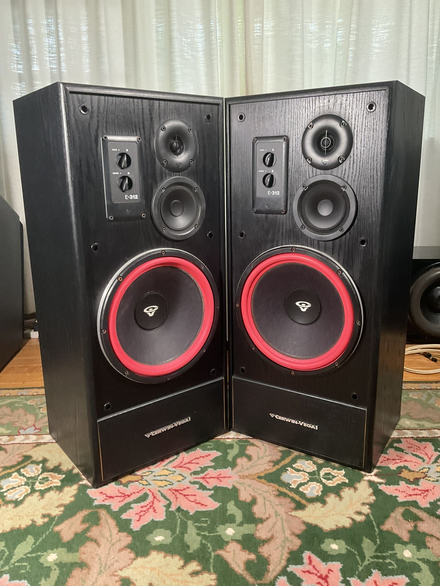 Cerwin Vega E312 Speakers 1990’s USA