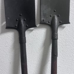 ORIGINAL WWI WWII GERMAN M1907 FIELD SHOVEL- DATED 1915