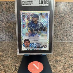 Luis Arraez XFractor All Star Autograph AND /125