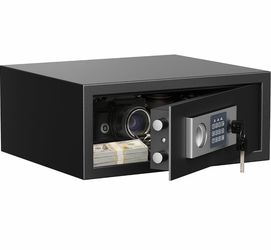 Safe for Home, 0.7 Cubic Feet Security Safe with Digital Keypad Lock, Safe for Cash, Documents, Passport and Valuables, Personal Safe for Home, Office