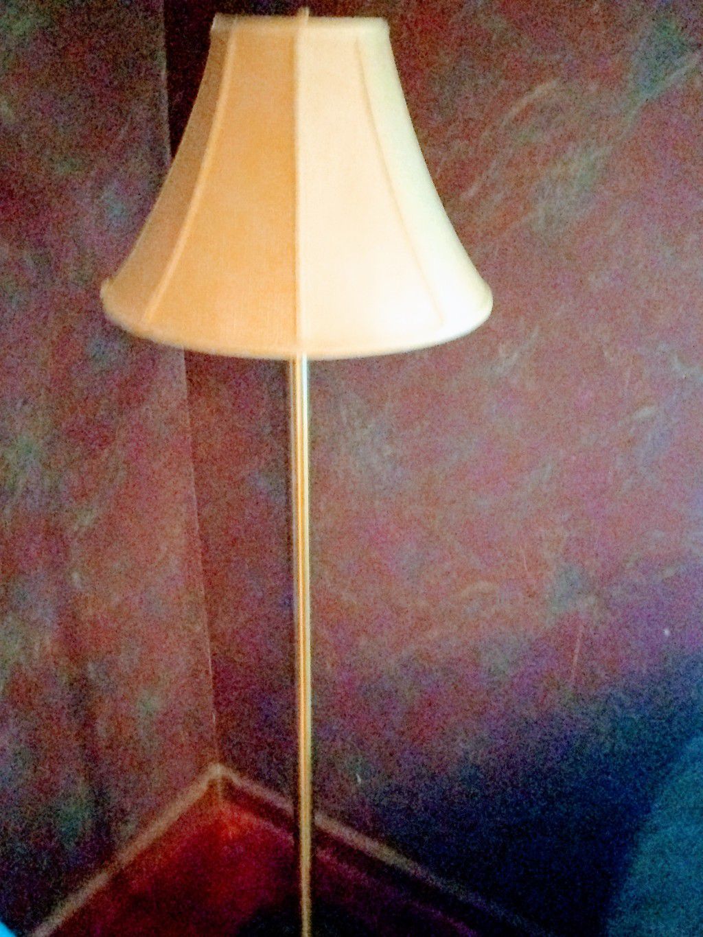5.4 ft. Brass Floor Lamp