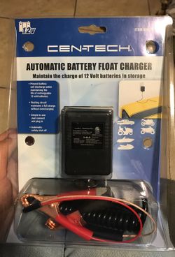 Cen-Tech Automatic Battery Float Charger