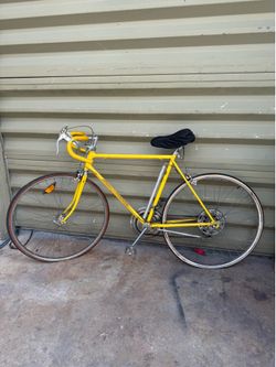 VINTAGE 1970s SCHWINN CONTINENTAL 10 SPEED BICYCLE WITH FRAME PUMP AND HOSE [CASH ONLY]