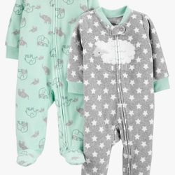 Two Fleece Pajamas
