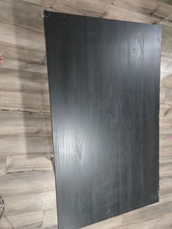 IKEA black desk