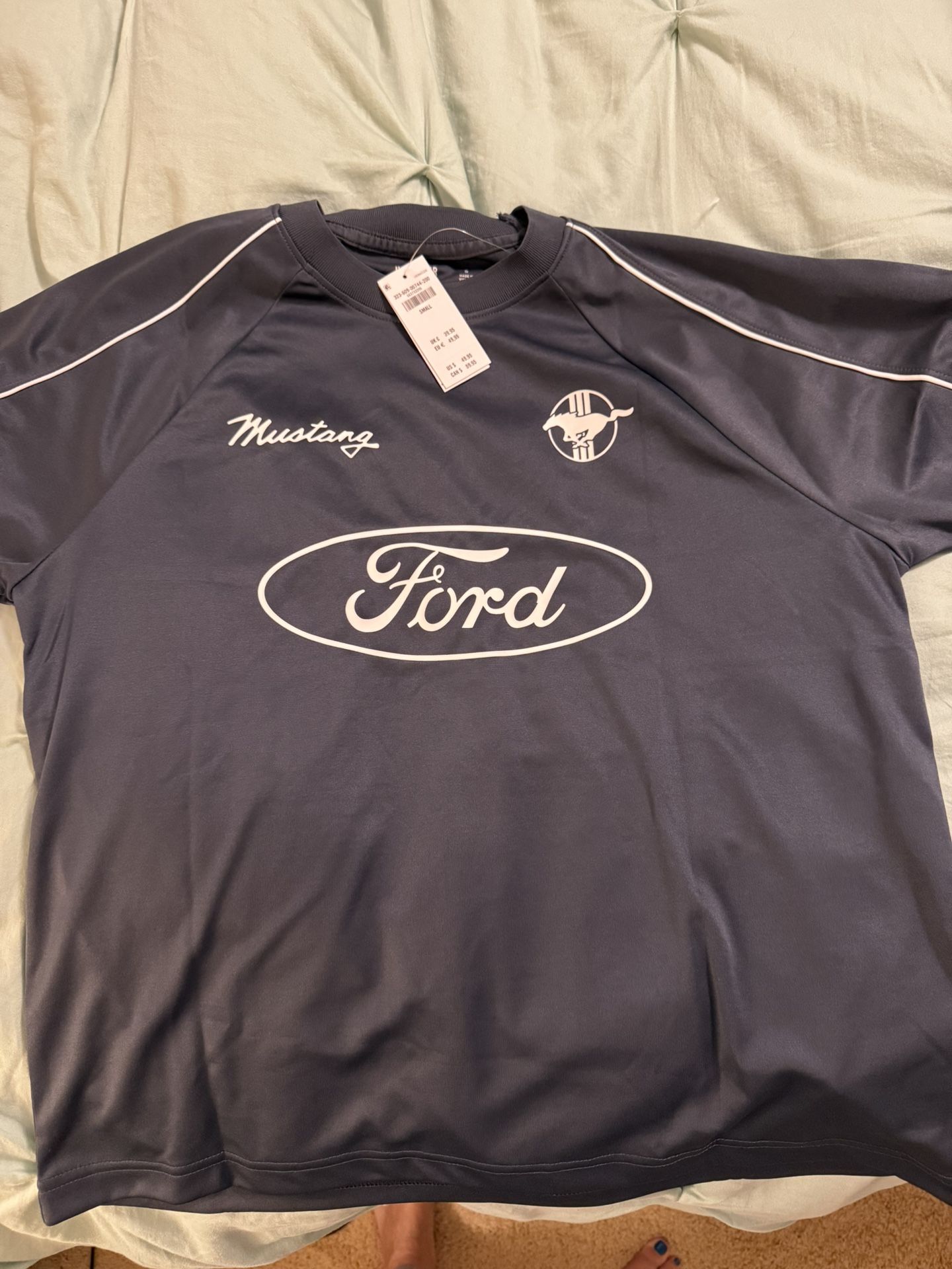 Brand New Men’s S Hollister Ford mustang Jersey