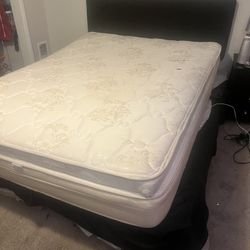 Queen Size Mattress (comes With Box Spring)