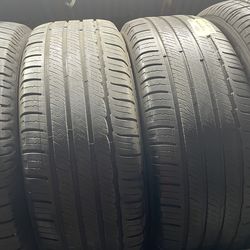 2 USED 22560R18 Michelin All season tires for $130 installed and balance.  225 60 18 225 60 R 18 22560R18 225/60/18 225/60/R18  All USED tires 
