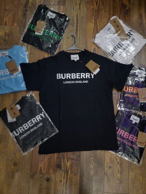 Burberry Black Tshirt  All Sizes