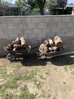 FIREWOOD 🔥Fire-Pit Wood🔥 Seasoned Fruitless Pear Tree  + Pepper Tree 🔥