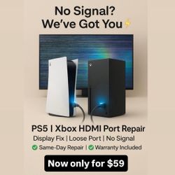 HDMI Port Repair For PS5 And Xbox
