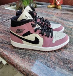 Nike Air Jordan Mid Berry Pink Shoes