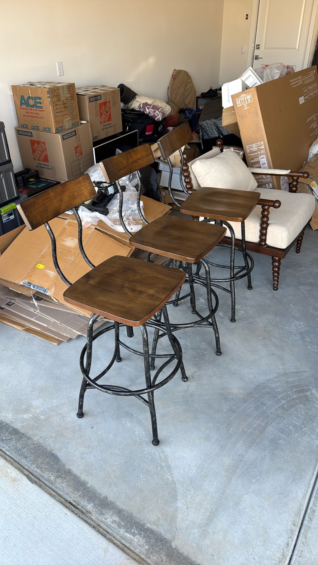 Wood Island High Top Chairs