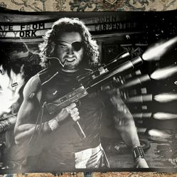 Escape From New York Screen Poster Sideshow Exclusive COA Elvisdead AP 20 Piece