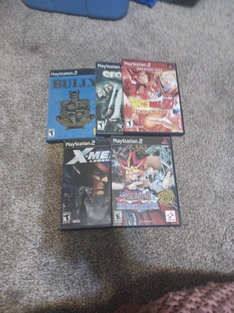 5 Ps2 Games