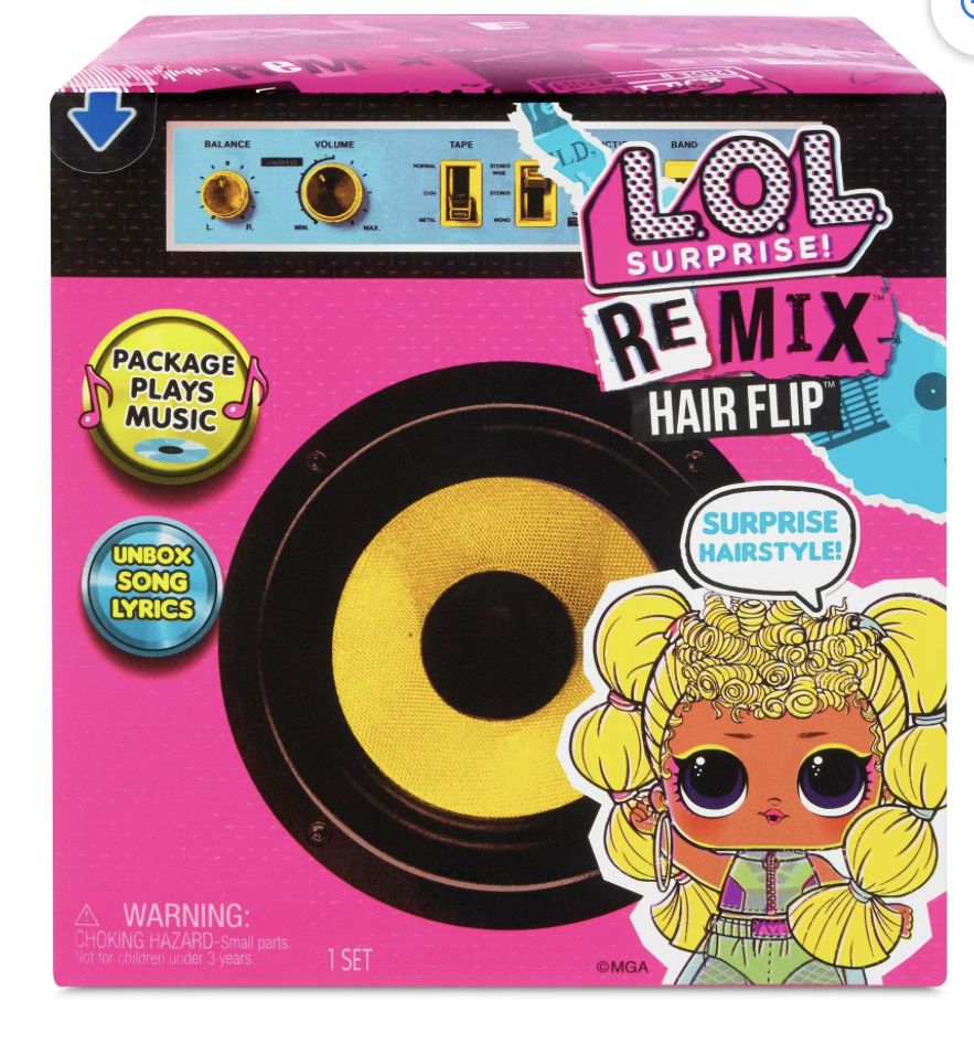 LOL Surprise Remix Hair Flip Dolls - 15 Surprises with Hair Reveal & Music NEW