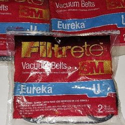 Eureka U Vacuum Belts $8 For 3 Packs
