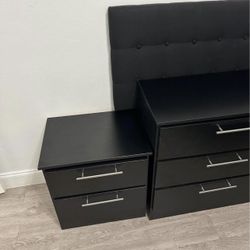 Nightstand Black 