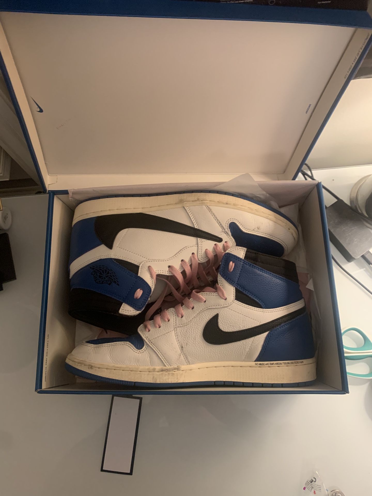travis scott fragment high Size 13