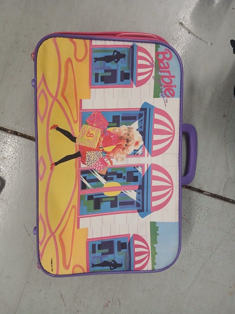 Vintage Barbie Mini Suitcase