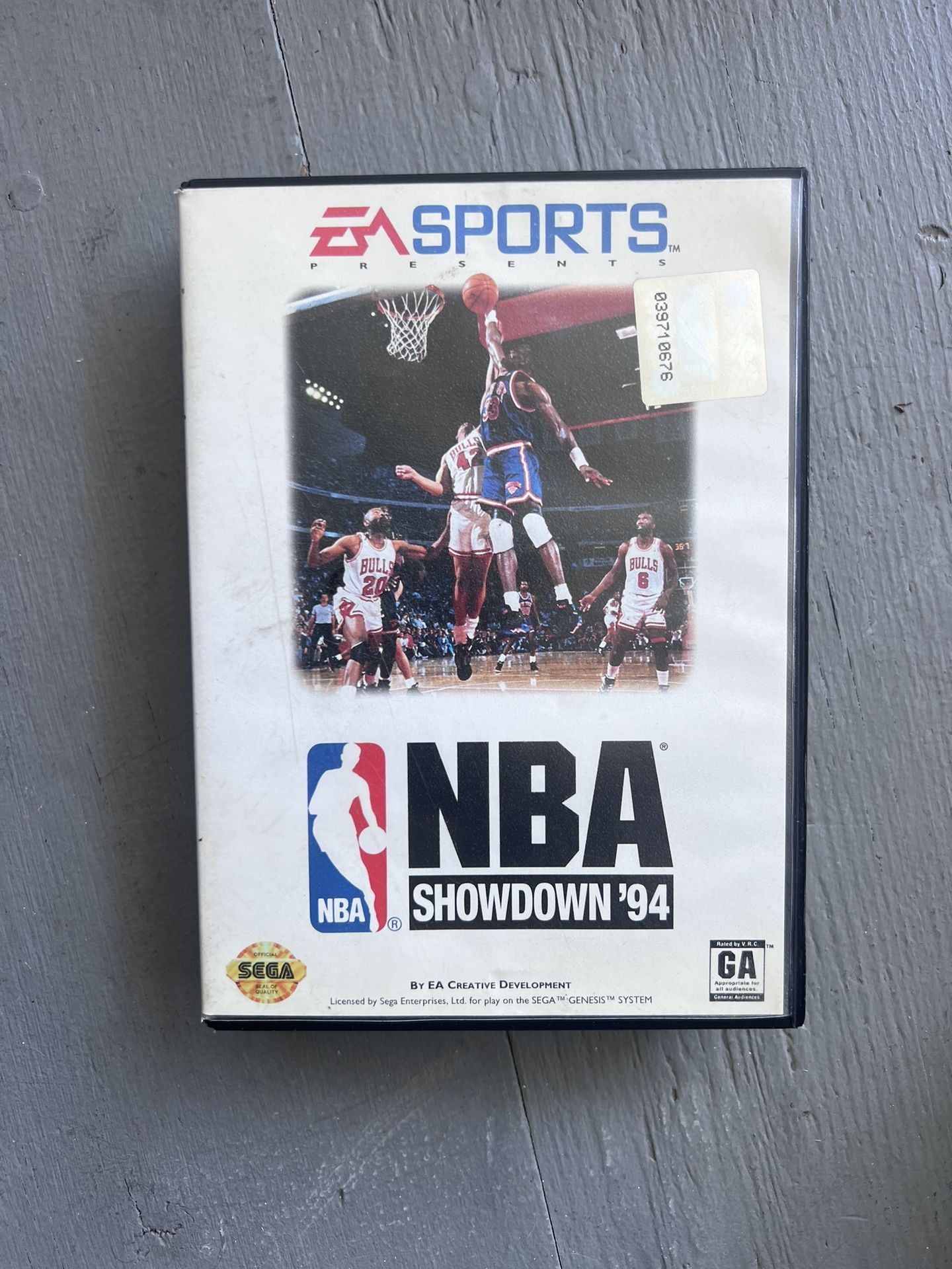 NBA Showdown ‘94 Sega Genisis Video Game