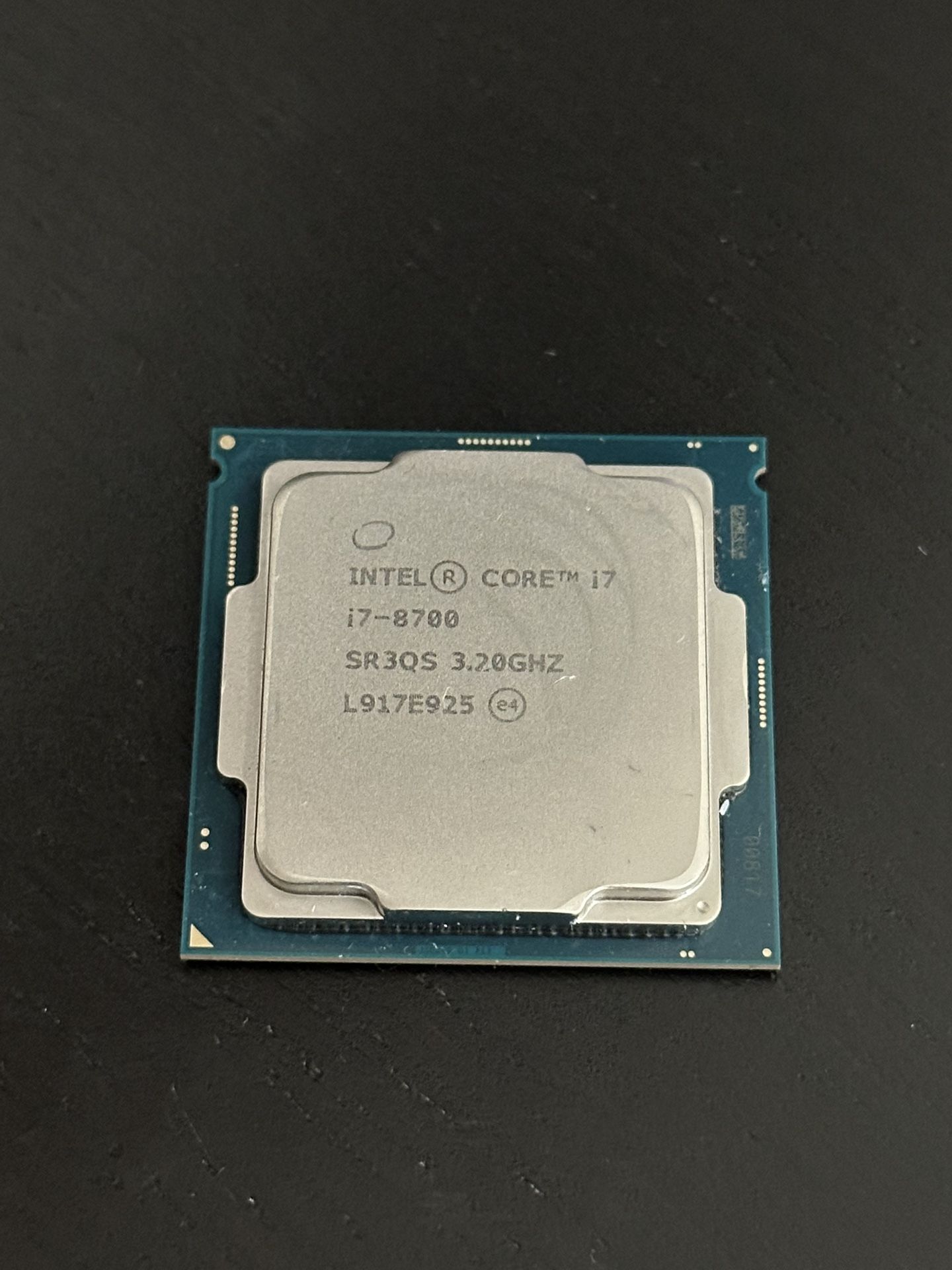 Intel Core i7-8700 3.20GHz 6-Core 12MB LGA1151 CPU Processor SR3QS